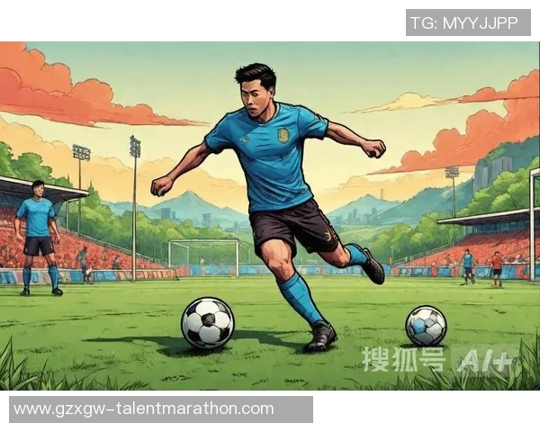 足球明星的艺术魅力与激情瞬间的完美结合画作欣赏